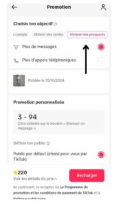 Obtenir des prospects grâce à Tiktok 